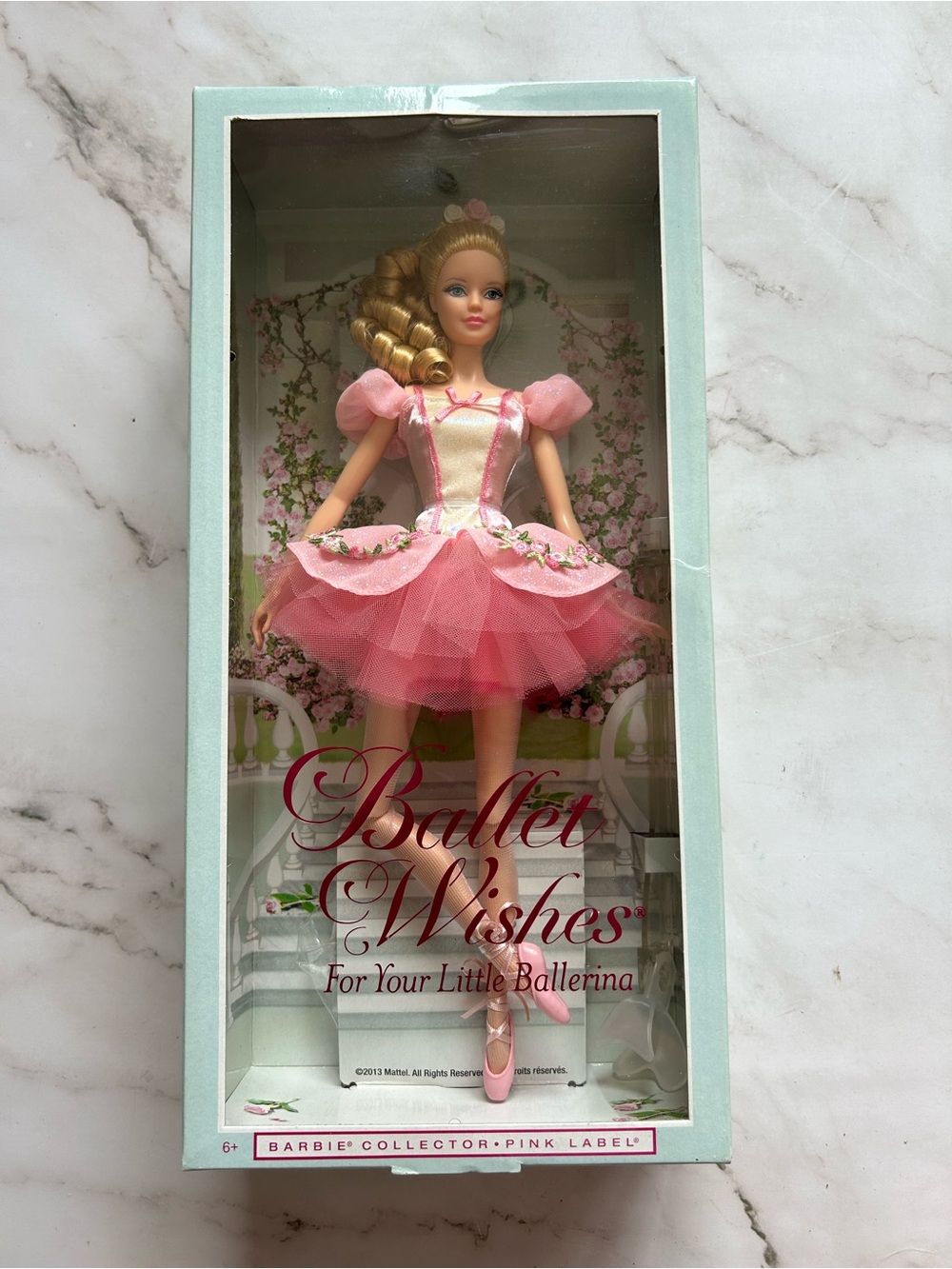 2013 Pink Label Ballet Wishes For Your Little Ballerina Barbie Doll #BDH12
